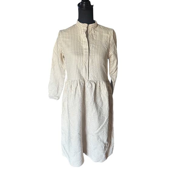 L’Envers Striped Dress – 100% Upcycled Cotton, Women’s Small - Picture 1 of 9